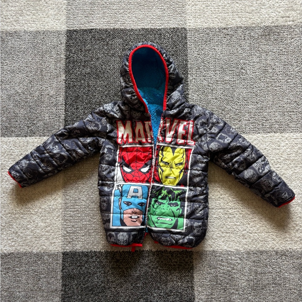 Marvel Heroes Kids' Jacket - Black and Red